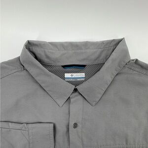 Columbia PFG vented fishing Light Gray Sportswear Shirt Men’s XXL/2TG